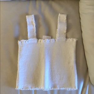 Brandy Melville white tank